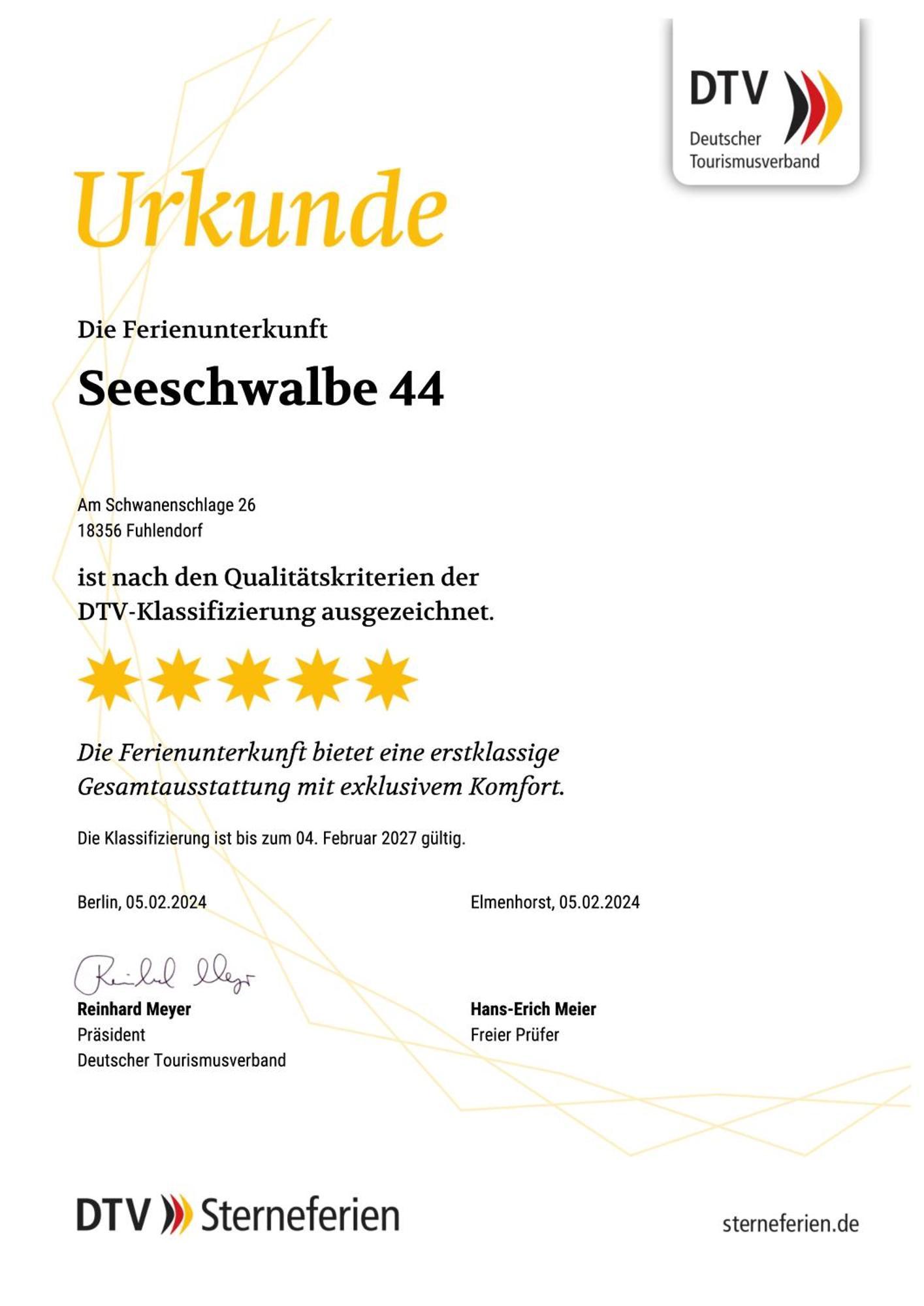 Ferienhaus Seeschwalbe 44 Fuhlendorf (Mecklenburg-Vorpommern) Exterior foto
